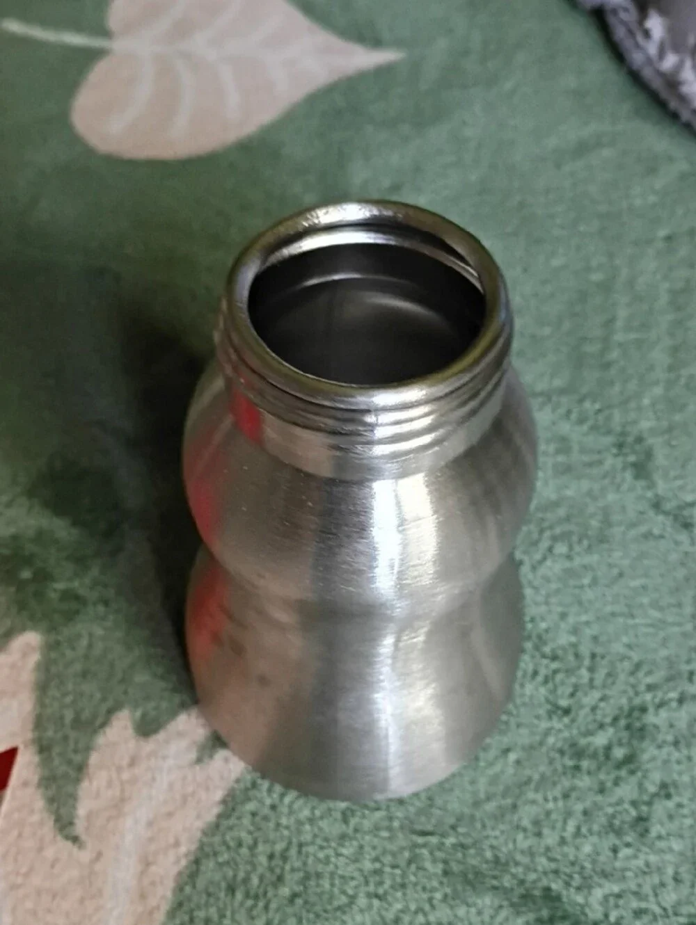 Kong Stainless Steel Dog Water Bottle with Red Lid
